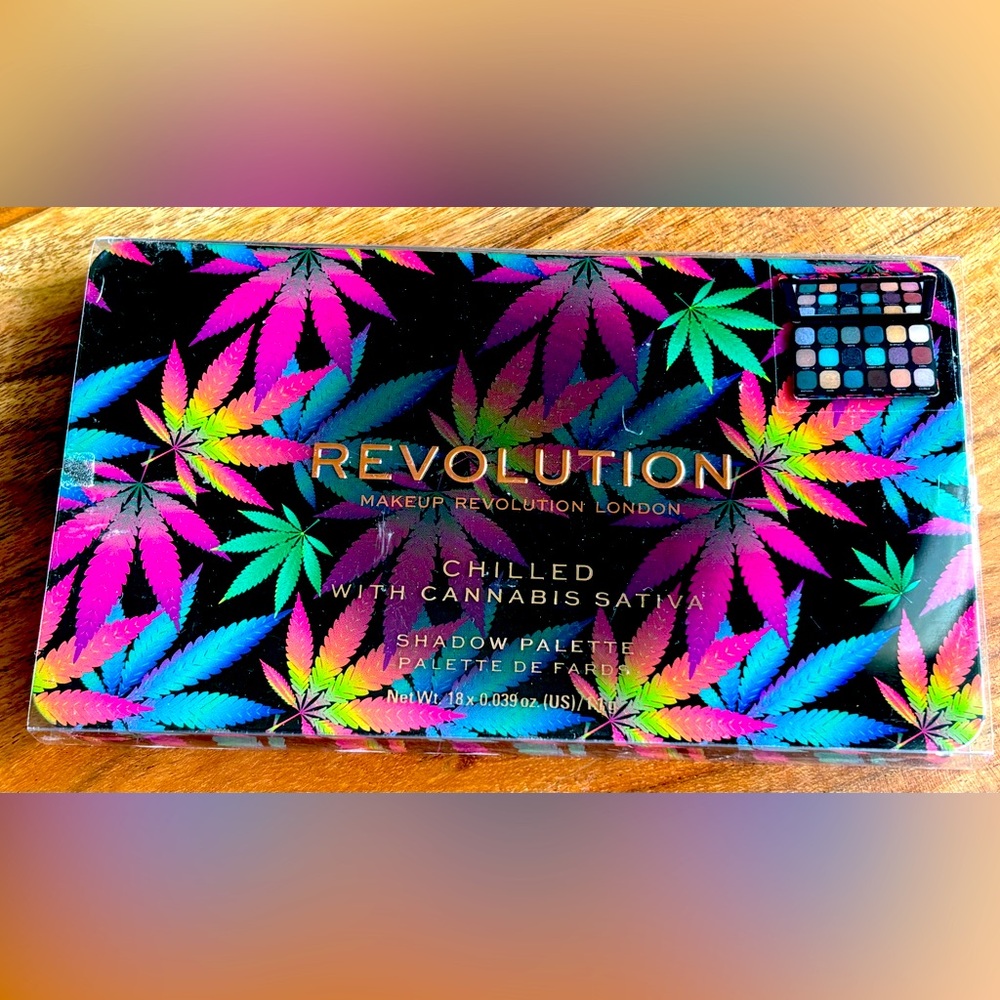 NWT, Revolution cannabis eyeshadow palette